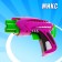Pistol "Defender" shoots soft bullets, MIX color