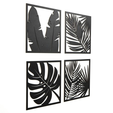 Nast -wall decor, a panel for an interior of wood "leaves", 4 modules 31 x 31 cm-6