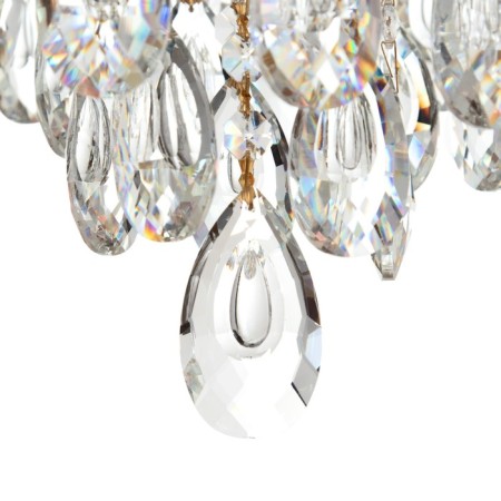 Snow chandelier 6x60W E27 gold 54x54x45cm-5