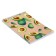Notepad A6, 40 sheets in a cage on the rowing "Avocado", covered cardboard, mix