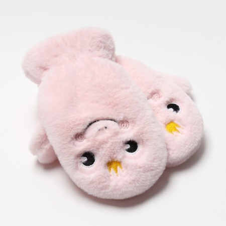Teenage mittens for claim. Minaku crown 19 cm pink
