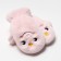 Teenage mittens for claim. Minaku crown 19 cm pink
