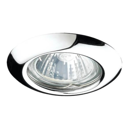 Built -in lamp Novotech, 50 W, Gx5.3, 12 V, 60x60 mm, d = 60 mm, color chromium