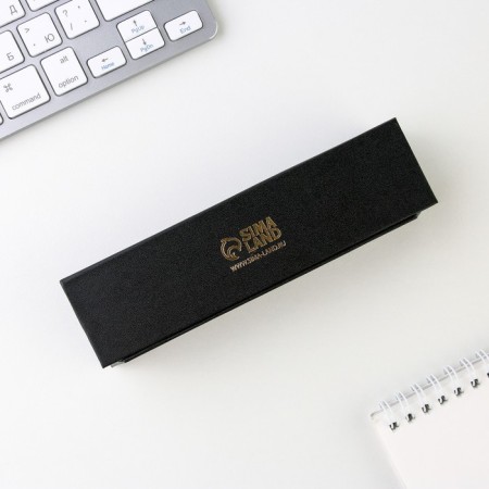 Handle in the case "Golden Boss", metal, 1.0 mm, blue paste-5