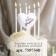 Candle in the cake "Air Ball. Heart", 5.5 cm. Pearl