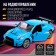 The radio -controlled car "coup", 1:14, the doors open, works from batteries, the color is blue