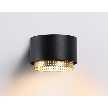 Wall lamp Ambrella Techno Spot Techno Family TN71299, GX53, black color, gold-1