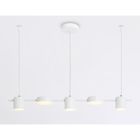 LED LED SUSCOUSE AMBRELLA LIGHT, LINETECH, FL51678, 5XLED, 25 W, 1875LUM, 3000-6400K, white color-3