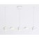 LED LED SUSCOUSE AMBRELLA LIGHT, LINETECH, FL51678, 5XLED, 25 W, 1875LUM, 3000-6400K, white color