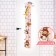 Sticker plastic interior color rosteomer "Animal musicians" 50x70 cm