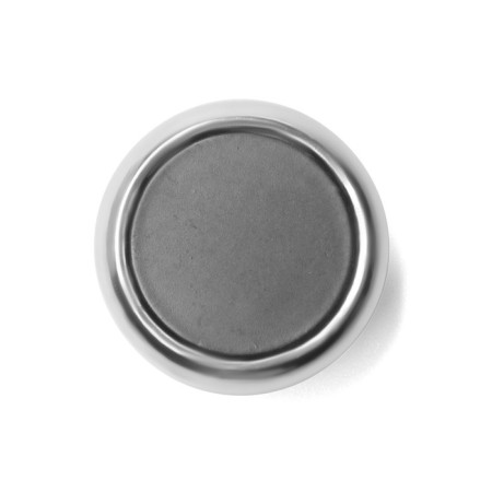 Handle button tundra RK101, color chrome with black insert-3