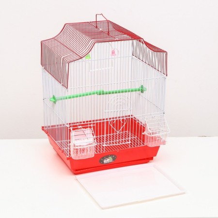 Poultry cell is equipped BD-2/4F, 34 x 27 x 44 cm, red-6