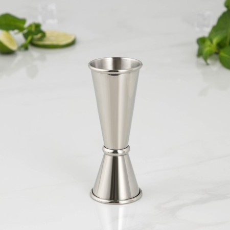 Olander bartender set, 10 items on a stand, stainless steel, silver-6