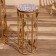 Flower stand "Finch" (set 2 pcs), diameter 25 and 20 cm
