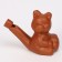 Ceramic “Bear” whistle for painting 3.5 × 6.5 × 5.5cm