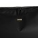 Sports bag with lateral pockets, black color