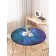 The tablecloth “Fascinating Dali”, round, oxford, elastic band, size 120x120 cm, diameter 75-100 cm