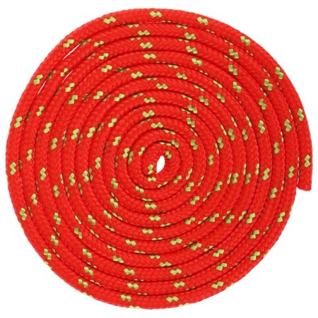 Crap for rhythmic gymnastics Grace Dance, 3 m, red/light green color-2