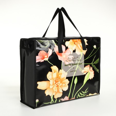 Lightning bag on lightning, black color