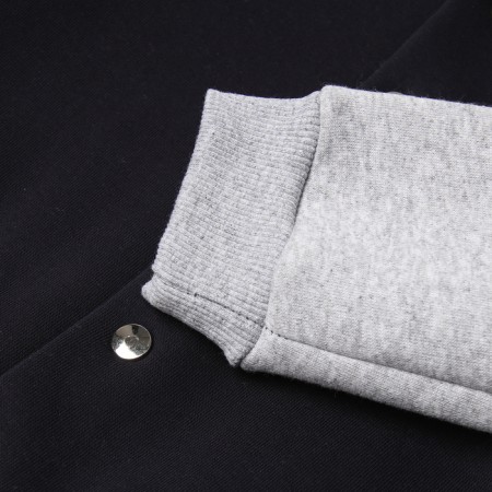 Bombber for a boy, I started the color of dark blue/gray melange, height 86 cm (52)-2