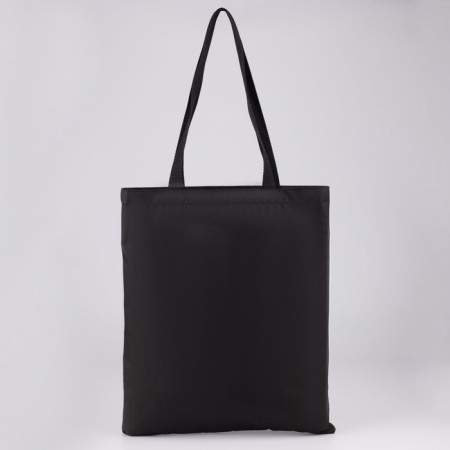Bag Schoper "Dushnni" 35 x 0.5 x 40, a department without a zipper, without a lining, black-4