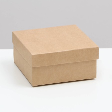 The box is folding, cover is, craft, 10 x 10 x 5 cm