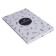 Diaumer of the Leduced A5, 128 sheets in the cage "Contrasts", solid cover, glossy lamination