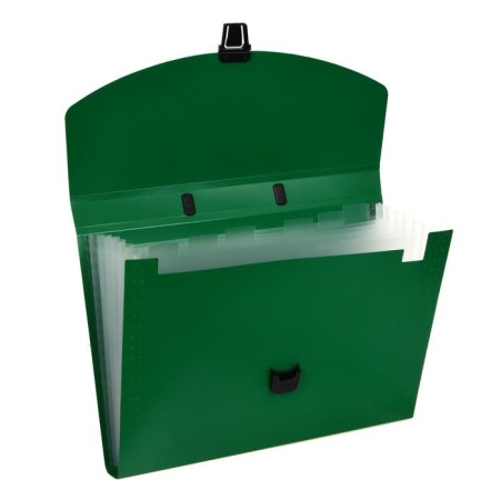 A4 Calligrata Portfli folder, 6 departments, 700 mkm, up to 300 sheets, green-4