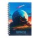 Note book A6, 80 sheets in a cage on the crest of Future Style, covered Cardboard, OFSET block 60 g/m2, mix