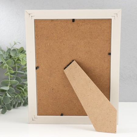 Photo frame plastic 15x20 cm "Silver lines on gray" 23.5x18.5 cm-3