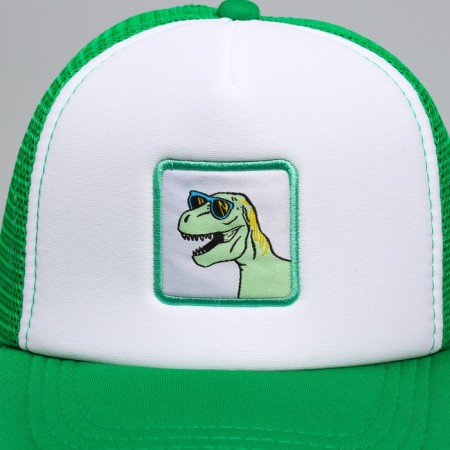 Children's cap for the boy "Cool Dino", rr 52-54 5-7 years-6