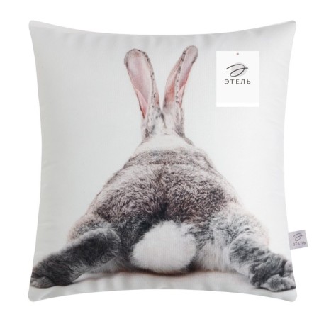 Ethel Pill "tail", 40*40 cm, 100% p/e, velor-4