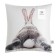 Ethel Pill "tail", 40*40 cm, 100% p/e, velor