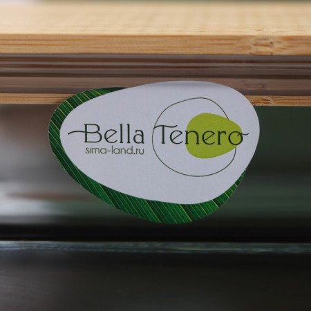 A container of heat -resistant glass with a bamboo cover Bellatenero Eco, 640 ml-5