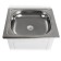 The washbasin "Termix", without AVN, stainless Moika, 17 l, white