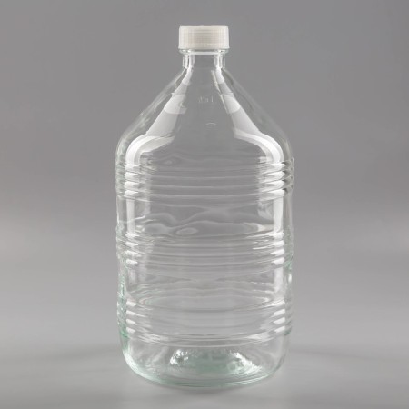 Glass bottle "Called", 15 l, with a lid