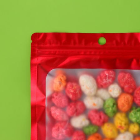 SIP-Lock pack with a window, with euroslot, red, 14 x 20 cm-1