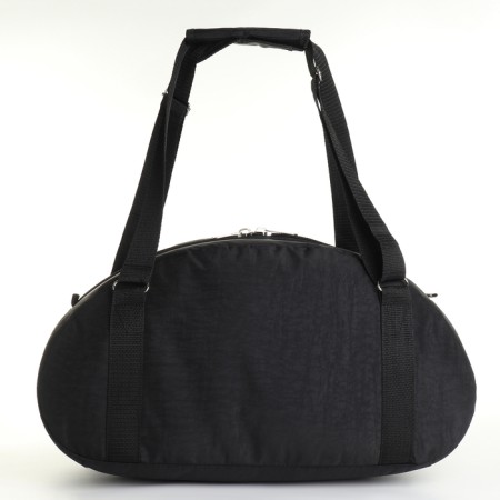 Sports bag with lightning, external pocket, black color-1