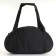 Sports bag with lightning, external pocket, black color