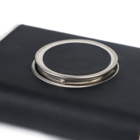 240 ml flask with a folding glass of 50 ml inside, black-6