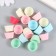 PVC Creativity Decor "Cupcake" set of 20 pcs 1.1x1.1x1.9 cm