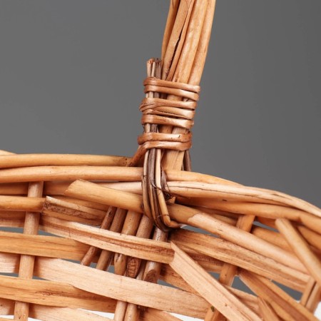 A set of baskets, 3 pcs, 30 × 22/33 cm, 26 × 12/28 cm, 20 × 10/23 cm, willow-3