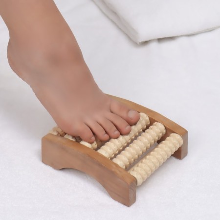 Feet massage "Night Happiness", 17 × 14 × 6 cm, 6 rows, wooden-3