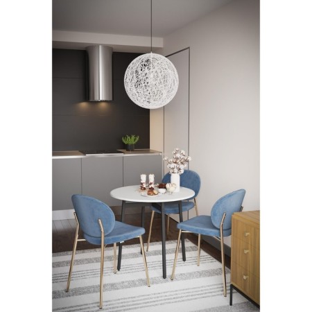 Dining Parson, 800x800x720, white-2