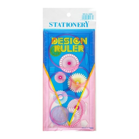 Spirograph - ruler, mix-3