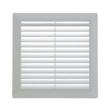 Ventilation grate TDM SQ1807-0022, 203x203 mm, detachable, with a mosquito net
