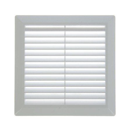 Ventilation grate TDM SQ1807-0022, 203x203 mm, detachable, with a mosquito net