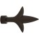 Lilia Tkone, d = 20 cm, chocolate color