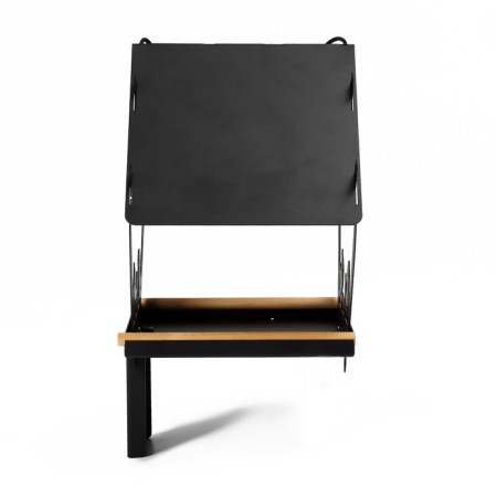 Bird's feeder "Bird's courtyard" Black, D-220mm, 48x110cm-1