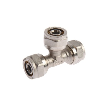 ValTec tee, crimping, 16 mm